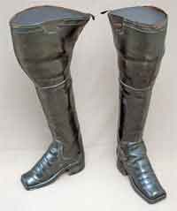 thigh boots after restoration